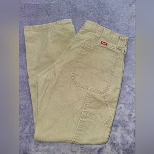 Wrangler Men's Tan Carpenter Pants 34×30